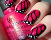Бабочки в дизайне ногтей