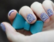 Дизайн ногтей с бульонками