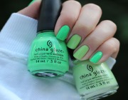 Зеленые ногти дизайн фото