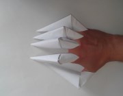 Как сделать накладные ногти из бумаги