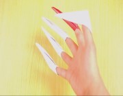 Как сделать ногти из бумаги