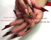 акриловое или гелевое наращивание ногтей