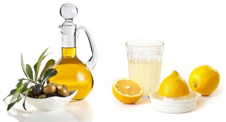Масло оливы и лимон для укрепления ногтей